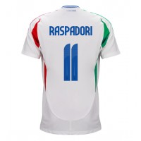 Italien Giacomo Raspadori #11 Fußballbekleidung Auswärtstrikot EM 2024 Kurzarm